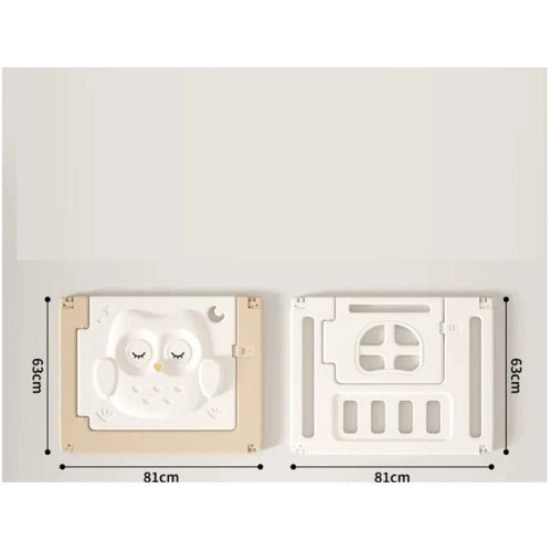 Gard rigid pentru bebeluși Hotaru cu coș de baschet 150 * 180 * 63 cm