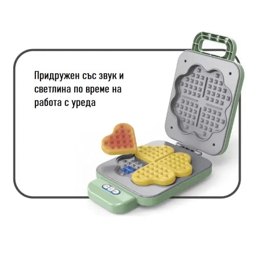 Гофрети Машина С Аксесоари В Комплекта И Функции, Цвят Мента Sonne