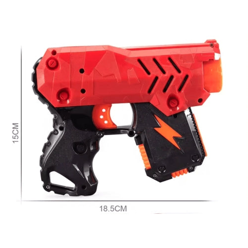 Комплект За Игра Пистолети С Меки Патрони И Мишени