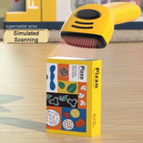 Supermarket pentru copii cu accesorii cu sunet și aparat de cafea