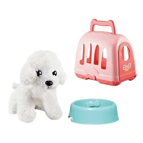 Детскa Ветеринарна Клиника С Кученце И Аксесоари С Количка