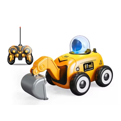 Детски Багер Със Зарядно Устройство Дистанционно Управление