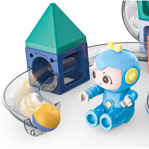 Constructor magnetic Neo cu figurine și panouri, 38 de piese