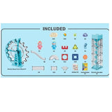 Constructor magnetic distractiv cu sunet și lumină 129C