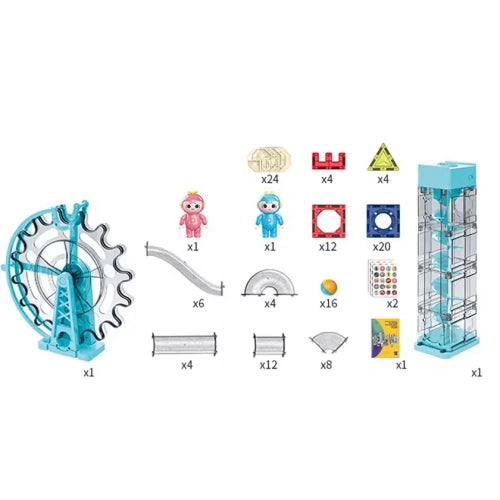 Constructor magnetic educațional Canti cu sunet 118C