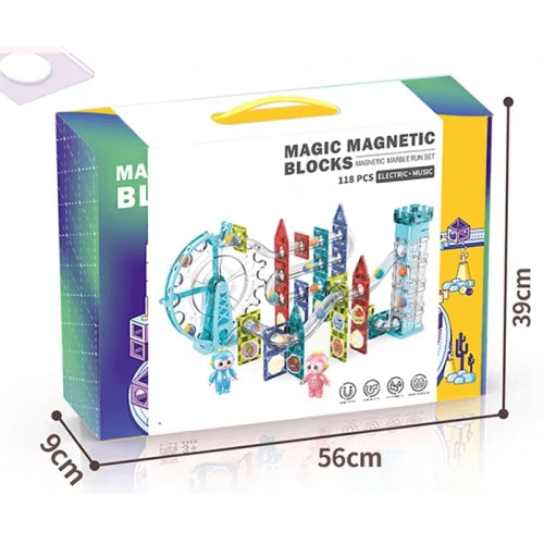 Constructor magnetic educațional Canti cu sunet 118C