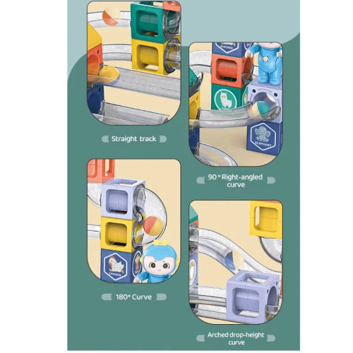 Set de construcții pentru copii Freya cu 102 elemente creative