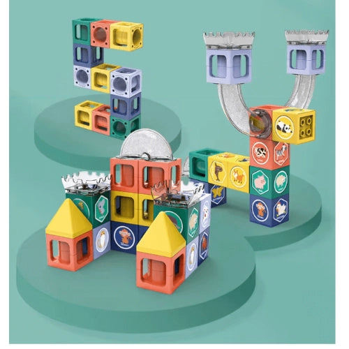 Set de construcții pentru copii Freya cu 102 elemente creative