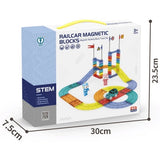 Магнитна Писта Crimson За Деца С Количка И Фигурка, 63 Части