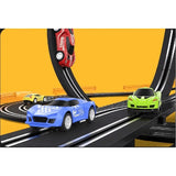 Pistă pentru copii Sonne Busby cu încărcător de 220 volți și cărucioare 558