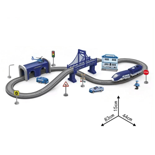Полицейски Детски Влак Sonne Горна Оряховица С Аксесоари 66