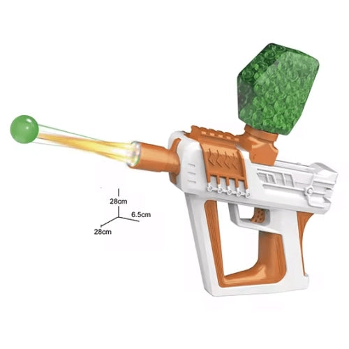 Пистолет За Деца Sting В Бяло И Оранжево С Водни Топчета