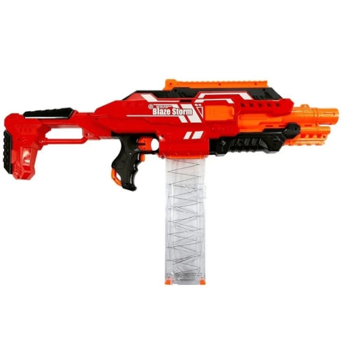 Пистолет За Деца Brass Repeater С 40 Меки Куршума В Пълнител