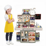 Set de bucătărie pentru copii cu înălțimea de 42 cm și multe accesorii