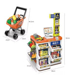 Set Super Kids cu coș de cumpărături și scaner