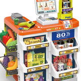 Set Super Kids cu coș de cumpărături și scaner