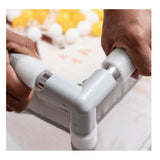 Gard moale cu covoraș și bile, set ursuleț în spațiu, 180*200