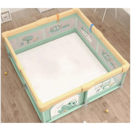 Бебешка Мека Ограда Crocky + Килим И Топки 150*200*65