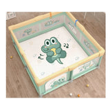 Бебешка Мека Ограда Crocky + Килим И Топки 150*200*65