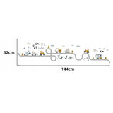 Sipo Стикери За Стена За Детска Стая, Трактори На Улицата