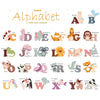 Sipo Стикери За Стена За Детска Стая, Азбука На Животни