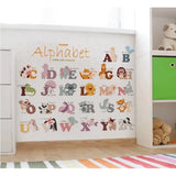 Sipo Стикери За Стена За Детска Стая, Азбука На Животни