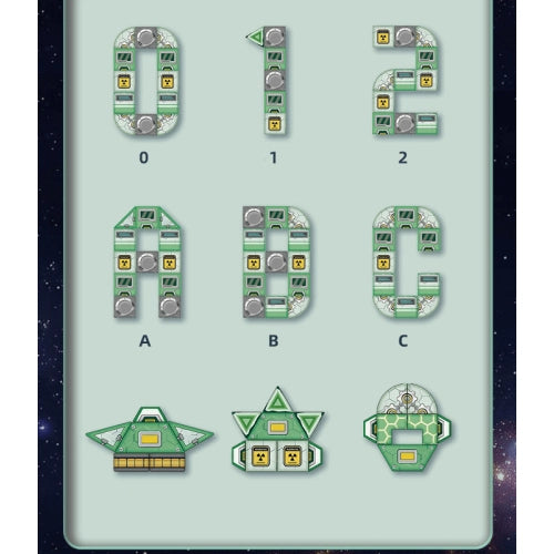 Забавен Детски Магнитен Конструктор С 66 Части Space Trips Sonne