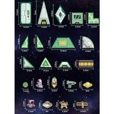 Забавен Детски Магнитен Конструктор С 66 Части Space Trips Sonne