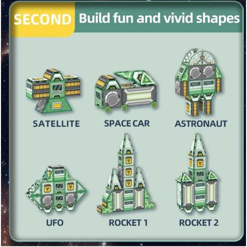 Детски Магнитен Детски Конструктор Със 108 Части Storm Cat Sonne
