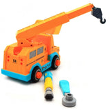 Детско Камионче Сглобяем Кран С Издърпване Назад Longshot Sonne