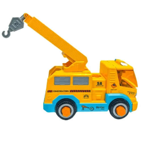 Longshot Детско Камионче Сглобяем Кран С Издърпване Назад Sonne