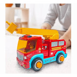 Детско Камионче Сглобяема Пожарна Кола И Звук Night Raid Sonne