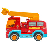 Детско Камионче Сглобяема Пожарна Кола И Звук Night Raid Sonne