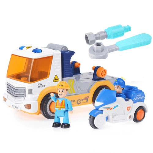 Детско Камионче Сглобяемо Ремарке С Мотор И Звук Nadine Sonne