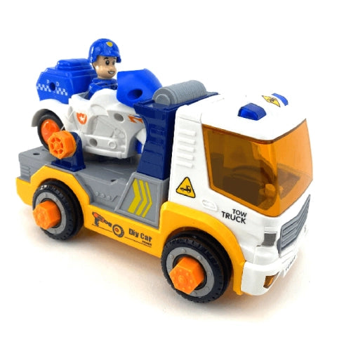 Детско Камионче Сглобяемо Ремарке С Мотор И Звук Nadine Sonne