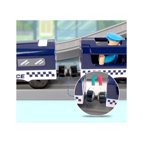 Детско Полицейско Влакче Plovdiv С Колички Sonne