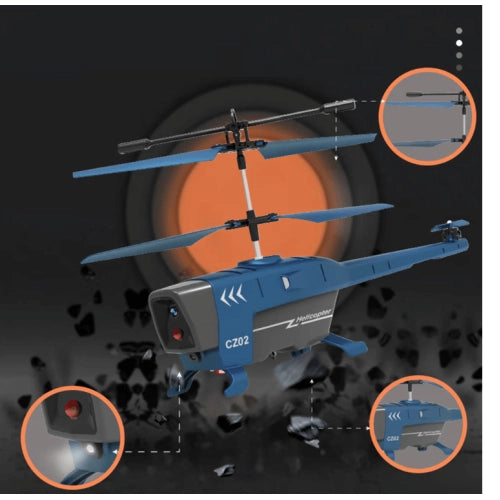 Детски Хеликоптер С Инфраред И Сензори За Препятствия Zeus Sonne