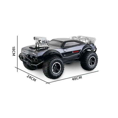 Дрифт Монстър Камион С Дистанционно Skeeter И Функции Черен Sonne