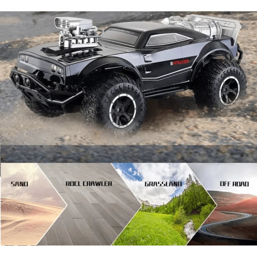 Дрифт Монстър Камион С Дистанционно Skeeter И Функции Черен Sonne