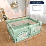 Удобна Zoomiebox Бебешка Кошара 120x120 См Зелена Sonne