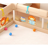 Мека Кошара За Игра Leo Fun S 120x120 См С Декор Лъвчета Sonne