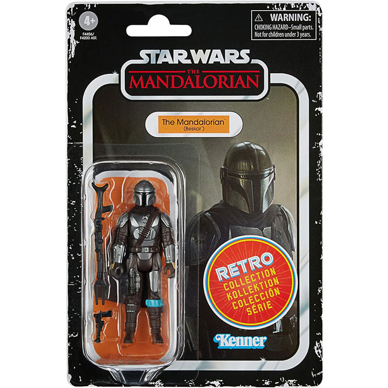 F4456 Sw Retro Фигура 9.5см Mandalorian Beskar Hasbro