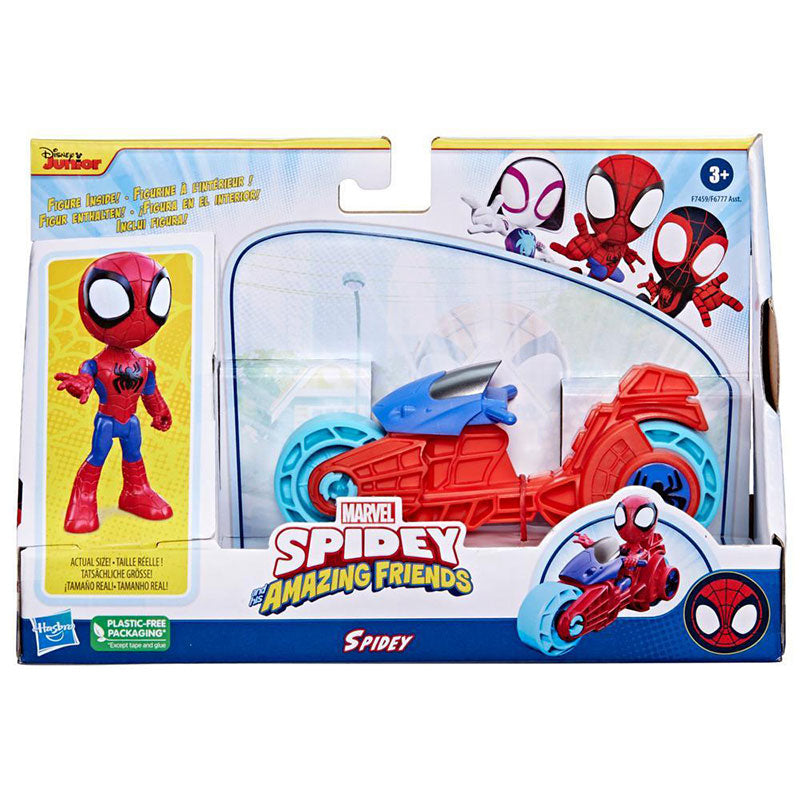 Disney Junior Комплект Фигура Spidey С Мотор Hasbro