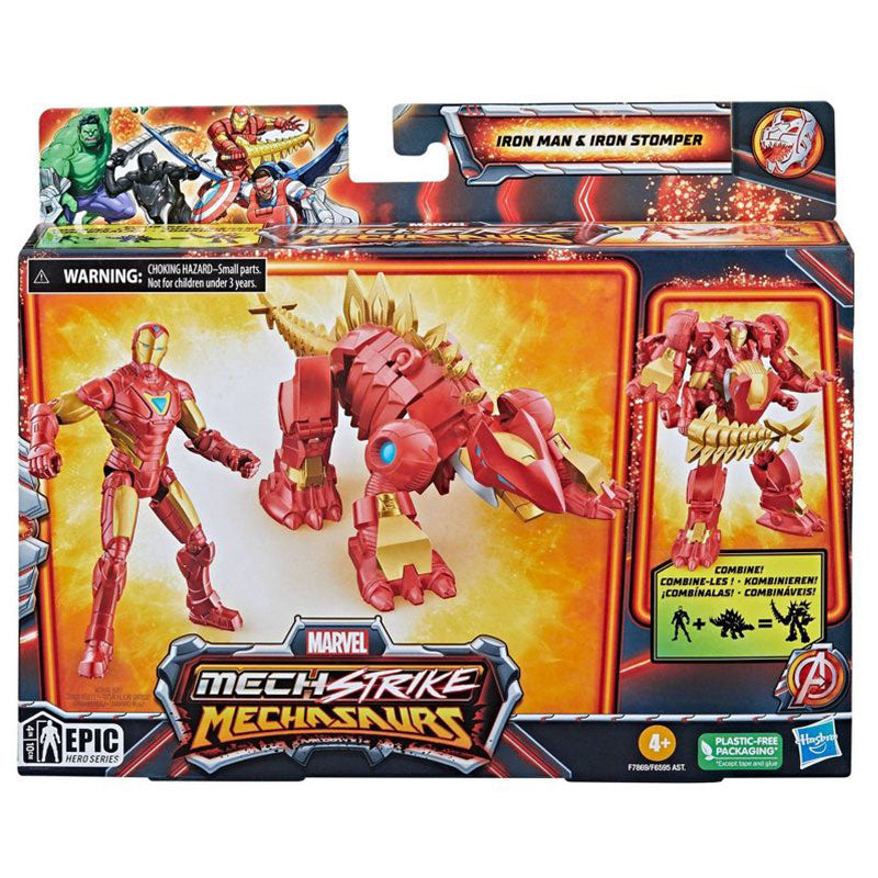 F7869 Фигури 2 Броя Iron Man & Iron Stomper Hasbro
