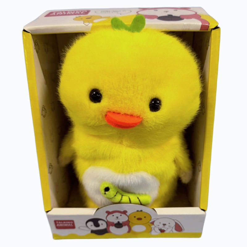 Raya Toys plüss beszélő csirke
