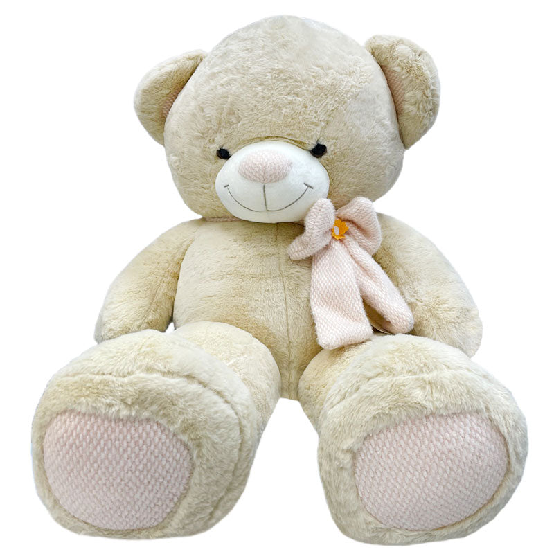 Plüss Bézs Maci 95 Cm. Raya Toys