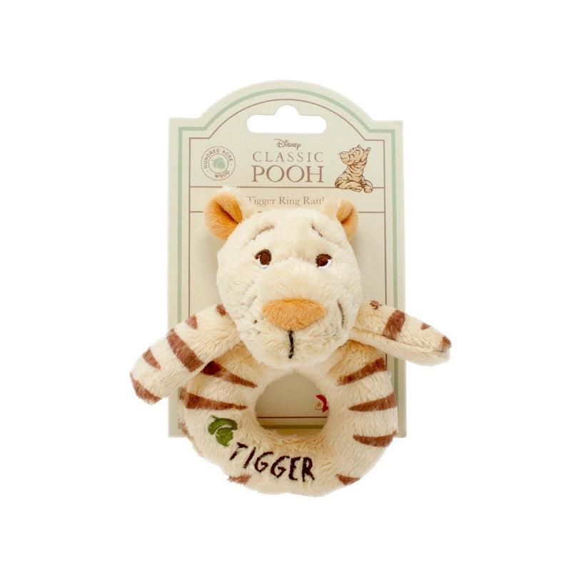 Плюшена Дрънкалка Tigger Rainbow Designs