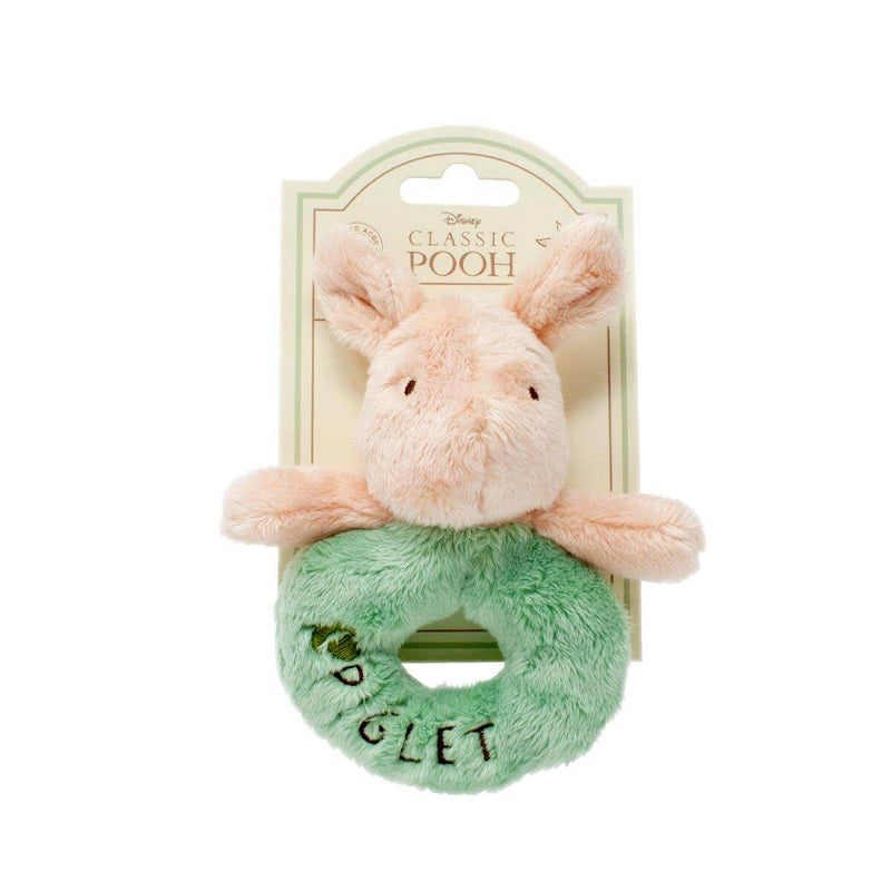 Плюшена Дрънкалка Piglet Rainbow Designs