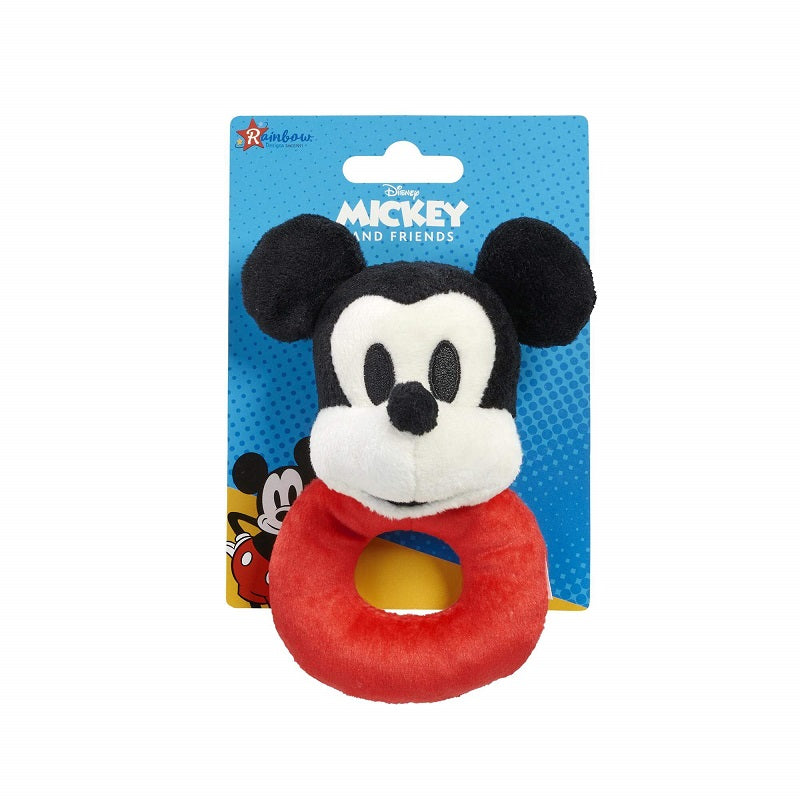 Плюшена Дрънкална Mickey Mouse & Friends Rainbow Designs