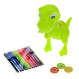 Динозавър Прожектор С Диапозитиви На Бат. Raya Toys